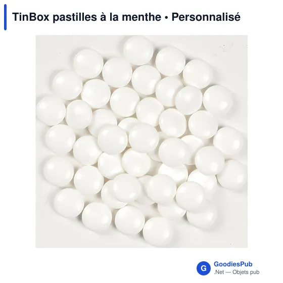Boîte de bonbons personnalisable TinBox avec logo - Image 11