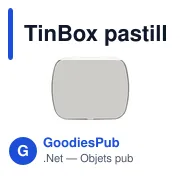 Boîte de bonbons personnalisable TinBox avec logo - Miniature 4
