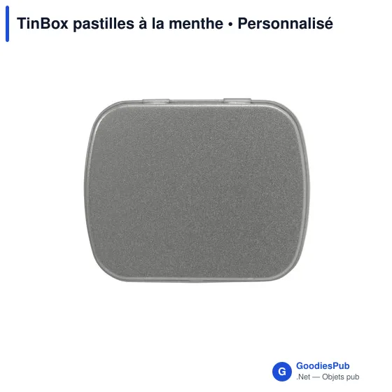 Boîte de bonbons personnalisable TinBox avec logo - Image 8