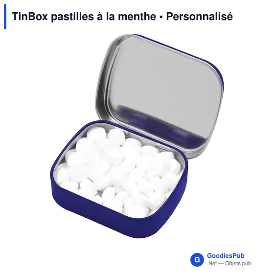 Boîte de bonbons personnalisable TinBox avec logo - Image 10