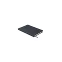 Variante bleu - Carnet A5 personnalisable en PU effet patine avec logo