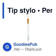 Stylo bille personnalisable avec logo - Tip stylo - Miniature 2