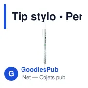 Stylo bille personnalisable avec logo - Tip stylo - Miniature 3