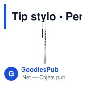 Stylo bille personnalisable avec logo - Tip stylo - Miniature 5
