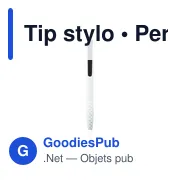 Stylo bille personnalisable avec logo - Tip stylo - Miniature 6