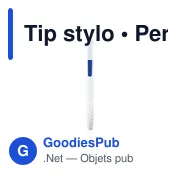 Stylo bille personnalisable avec logo - Tip stylo - Miniature 8