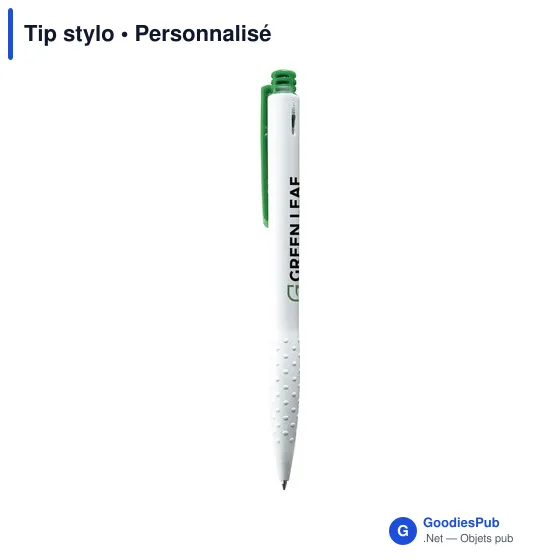 Stylo bille personnalisable avec logo - Tip stylo - Image 9