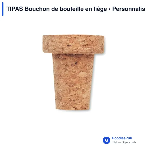 TIPAS Bouchon de bouteille en liège - Image 2