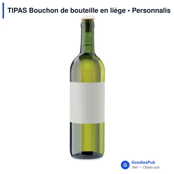 TIPAS Bouchon de bouteille en liège - Image 3
