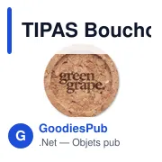 TIPAS Bouchon de bouteille en liège - Miniature 6