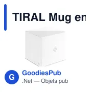 TIRAL Mug en verre double paroi 250ml - Miniature 5