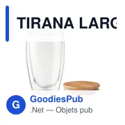 TIRANA LARGE Verre double paroi 450 ml - Miniature 3