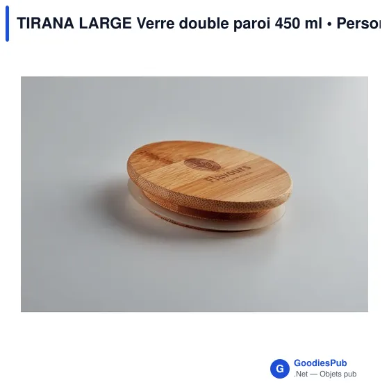 TIRANA LARGE Verre double paroi 450 ml - Image 4