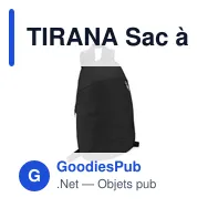 TIRANA Sac à dos poche frontale - Miniature 11