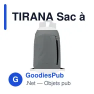 TIRANA Sac à dos poche frontale - Miniature 12