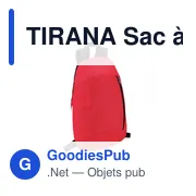TIRANA Sac à dos poche frontale - Miniature 6
