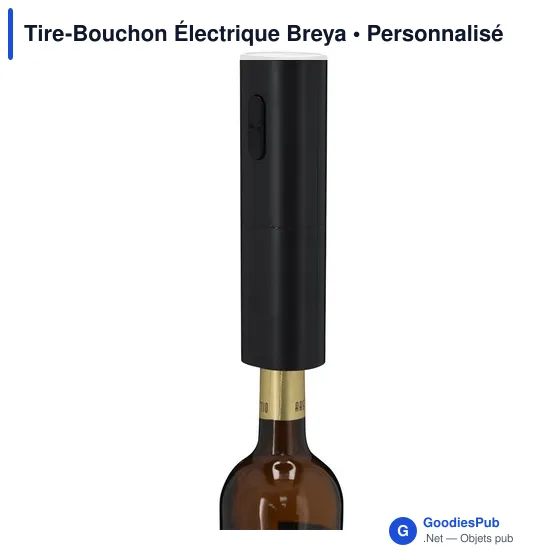 Tire-Bouchon Électrique Personnalisable Breya avec Logo - Image 5