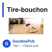 Tire-bouchon en bambou personnalisable avec logo - Lenny - Miniature 7