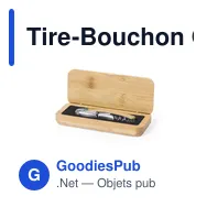 Tire-Bouchon Ouvre Bouteille Flomek - Miniature 1