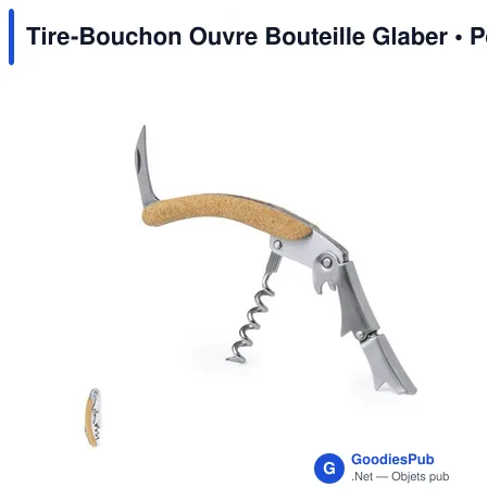 Tire-Bouchon Ouvre Bouteille Glaber