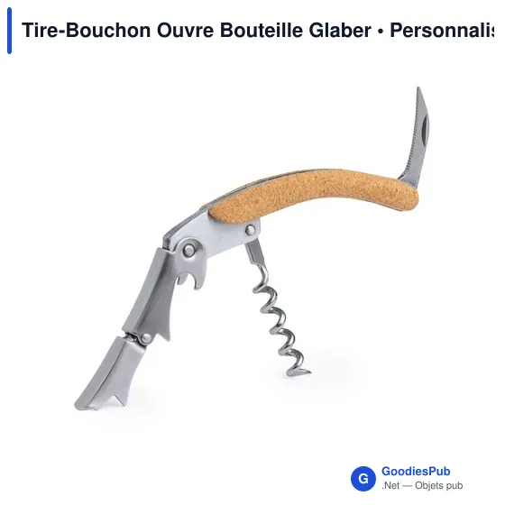 Tire-Bouchon Ouvre Bouteille Glaber - Image 2