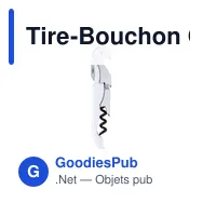 Tire-Bouchon Ouvre Bouteille Kiblack - Miniature 7