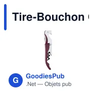 Tire-Bouchon Ouvre Bouteille Kiblack - Miniature 8