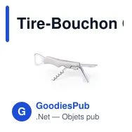 Tire-Bouchon Ouvre Bouteille Lavip - Miniature 4