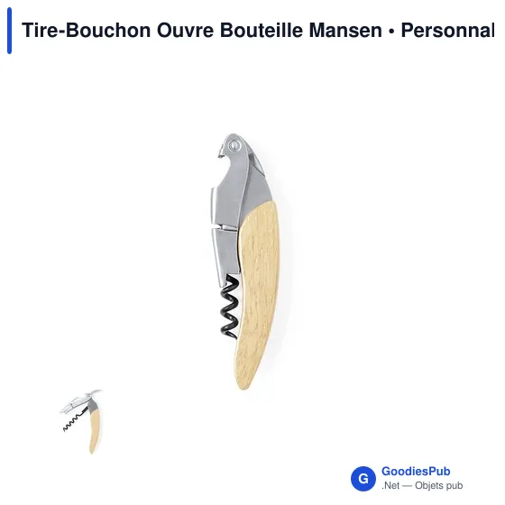 Tire-Bouchon Ouvre Bouteille Mansen - Image 1