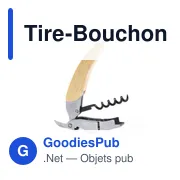 Tire-Bouchon Ouvre Bouteille Mansen - Miniature 2