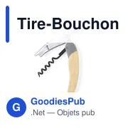 Tire-Bouchon Ouvre Bouteille Mansen - Miniature 3