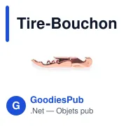 Tire-Bouchon Ouvre Bouteille Noshy - Miniature 2