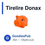 Tirelire Donax - Miniature 1