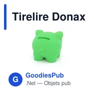 Tirelire Donax - Miniature 12