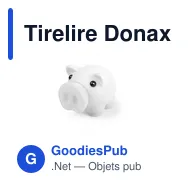 Tirelire Donax - Miniature 7