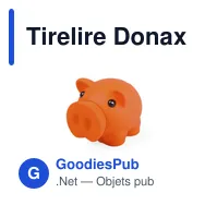 Tirelire Donax - Miniature 8