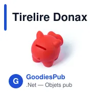 Tirelire Donax - Miniature 10