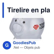 Tirelire en plastique PS recyclé Vivi - Miniature 18