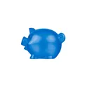 Variante bleu cobalt - Tirelire en plastique PS recyclé Vivi