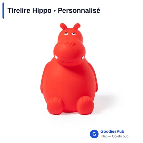 Tirelire Hippo