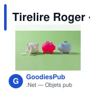 Tirelire Roger - Miniature 4