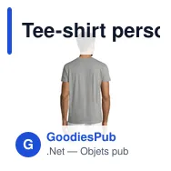 Tee-shirt personnalisable SOL'S TITAN avec logo - 150gr - Miniature 10