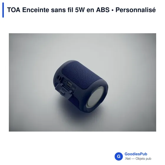Enceinte sans fil personnalisable TOA avec logo - Image 11