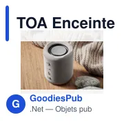 Enceinte sans fil personnalisable TOA avec logo - Miniature 4