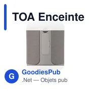 Enceinte sans fil personnalisable TOA avec logo - Miniature 7