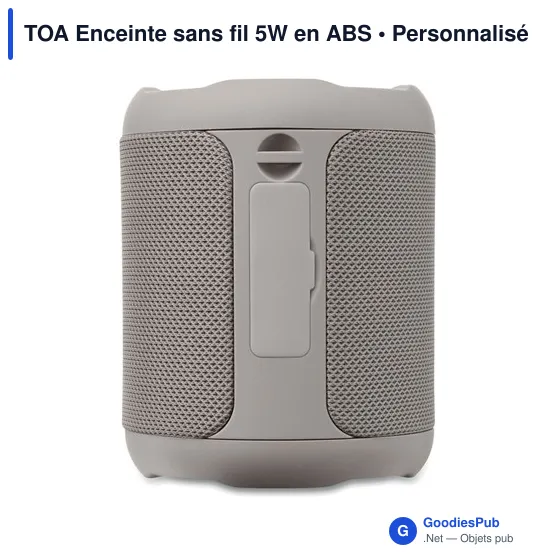 Enceinte sans fil personnalisable TOA avec logo - Image 7
