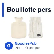 Bouillotte personnalisable TOASTY 400ml avec logo - Miniature 11