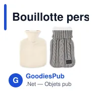 Bouillotte personnalisable TOASTY 400ml avec logo - Miniature 5