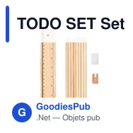 TODO SET Set de 12 crayons en bois - Miniature 1