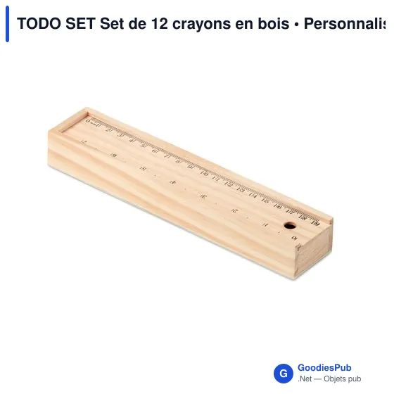 TODO SET Set de 12 crayons en bois - Image 2